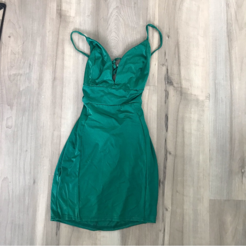 Emerald Windsor Green Dress